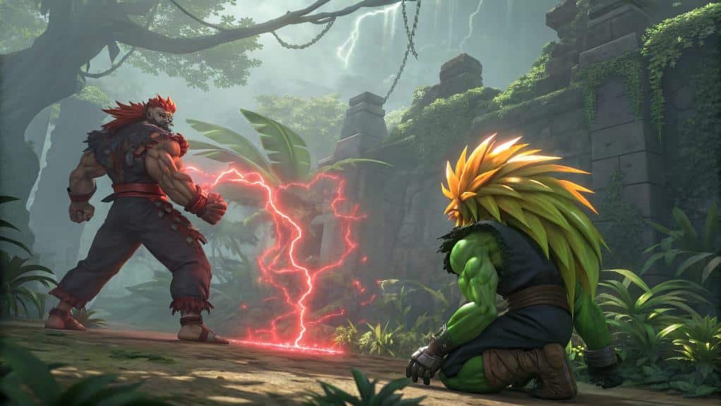 unlock akuma and blanka